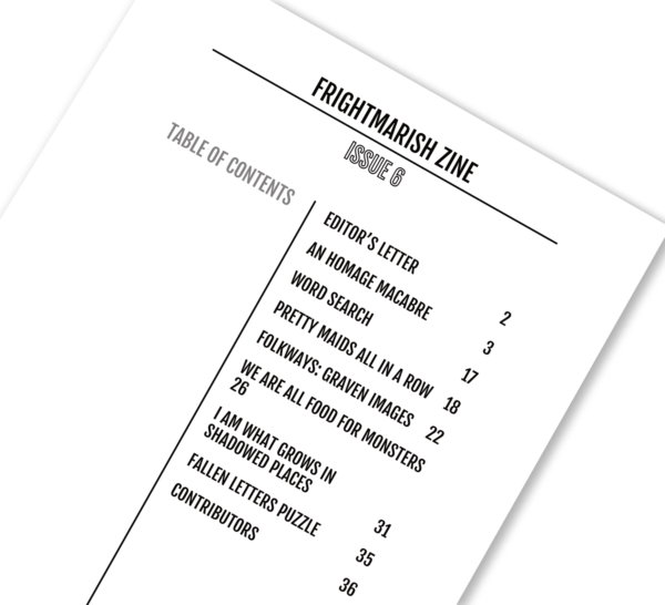 Frightmarish Zine - Issue 6 - Print - Image 2