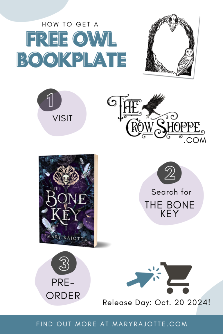 Free Owl Bookplates With Pre-Orders of The Bone Key
