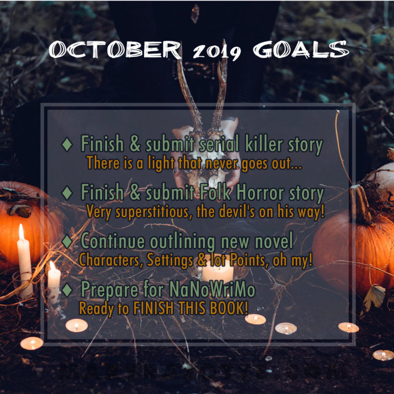 October 2019 Goals