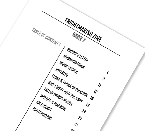 Frightmarish Zine - Issue 7 - Print - Image 2